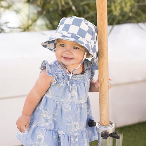 Tiny Twinkle Baby&Toddler Sun Hat|Adjustable UPF 50+ Bucket Hat for Infants&Kids|Lightweight Quick-Dry Hat for Beach&Swim