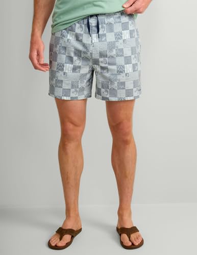 HUK Mens Pursuit Volley Pattern, Quick-Dry Swim Shorts for Men