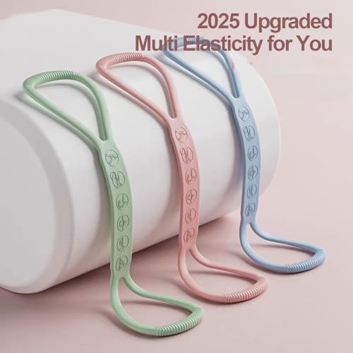 2025 Upgraded Figure 8 Resistance Band for Physical Therapy, Shoulder Back Arm Exercise Bands, 3 Resistance Levels for 15 ...