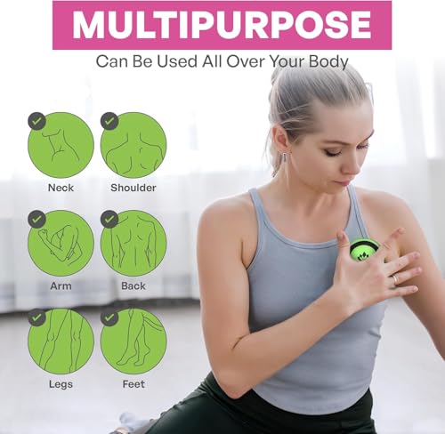 Acupoint Massage Ball Therapy Set for Muscle Knots and Post-Workout - Physical Therapy Balls, Trigger Point & Yoga Therap...