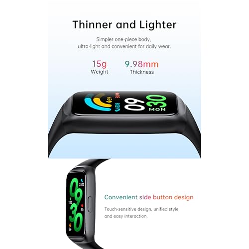 MEHRI Fitness Tracker - Smart Watch with 24/7 Heart Rate, Blood Pressure & Oxygen, Sleep & Stress Monitoring, IP68 Waterpr...
