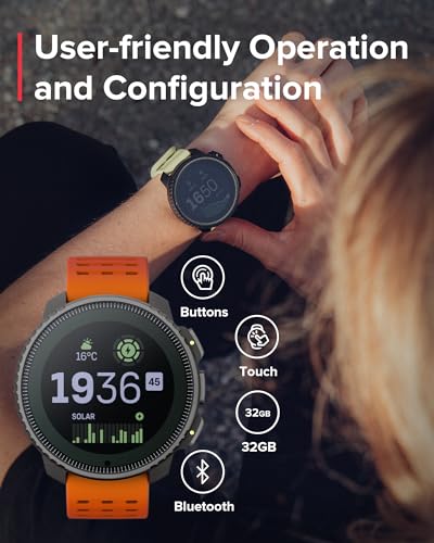 SUUNTO Vertical GPS Adventure Watch, Activity Tracker w/Dual-Band GNSS & Offline Maps, Supports 95+ Sports, Training Metri...