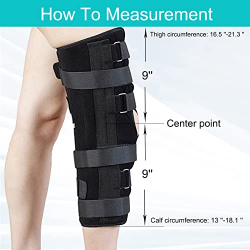 TANDCF Unisex Knee and leg immobilization Stabilizer for Post Surgery Recovery,Knee Fractures,Instability, ACL,MCL,Meniscu...
