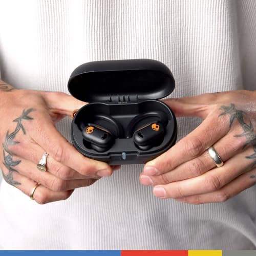 Skullcandy Push ANC Active Wireless Earbuds, Bluetooth Headphones, Noise Cancelling, 58 Hours Battery, Secure-Fit Over-Ear...