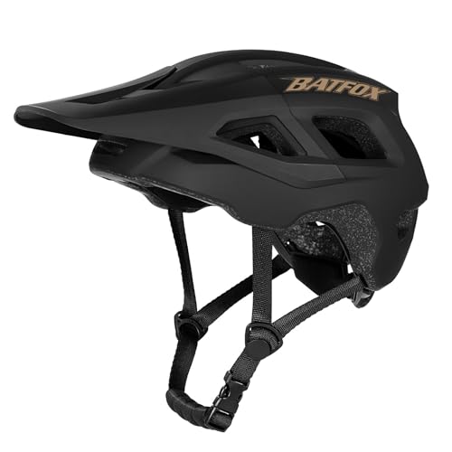 BATFOX NTA 8776 E-Bike & Mountain Bike Helmet for Adults Youth, E-MTB Cycling Helmet for Men Women (52-60CM)