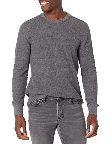 Amazon Essentials Men's Regular-Fit Long-Sleeve Waffle Shirt