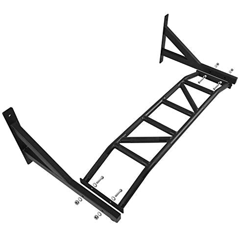 Yes4All Heavy Duty Wall Mounted Pull Up Bar – Multi-Grip Pull Up Bar Ceiling Mount / Ceiling Mount Pullup bar / Chin Up Ba...
