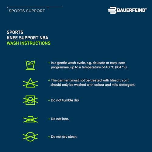 Bauerfeind Sports Knee Support NBA - Officially Licensed Basketball Knee Brace - Relief and Stabilization - Targeted Compr...