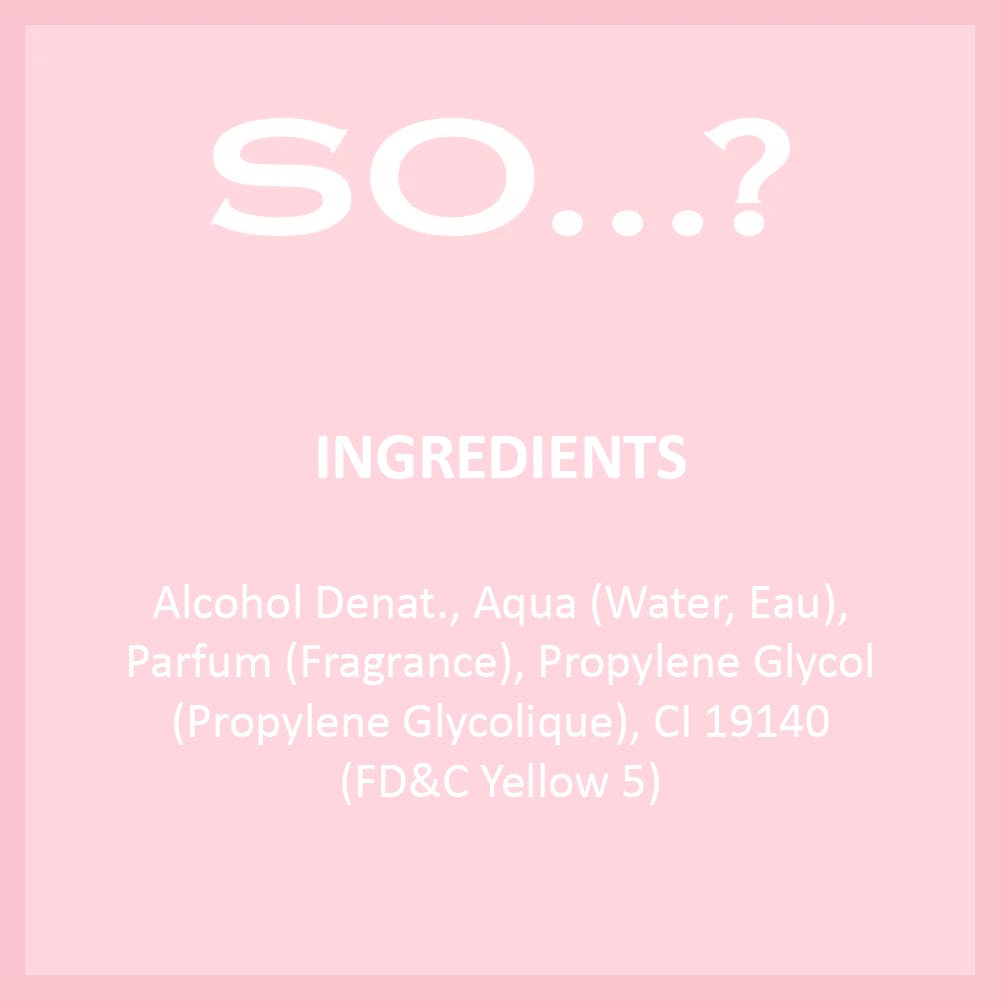Vanilla Body Mist by So...? - Sweet Floral Lily, Jasmine Notes - Vanilla Perfume - Ideal Gifts for Women - Cruelty-Free Perfume for Women - 3.5 oz