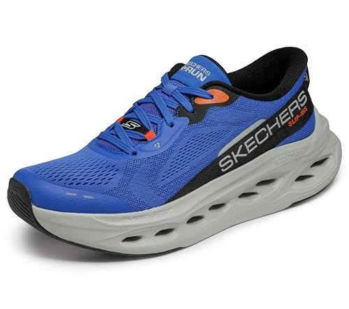 Skechers Men's Max Cushioning Glide Step Advert Hands Free Slip-ins Sneakers
