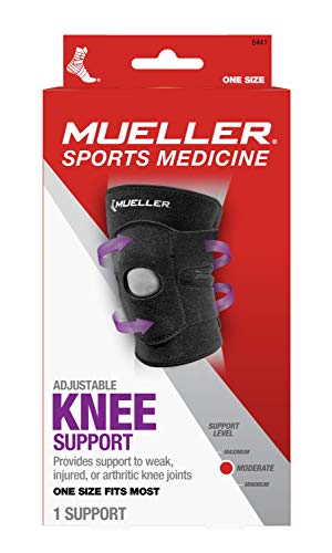 MUELLER Sports Medicine 4-Way Adjustable Knee Brace for Men and Women, Knee Stabilizer for Compression and Pain Relief Sup...