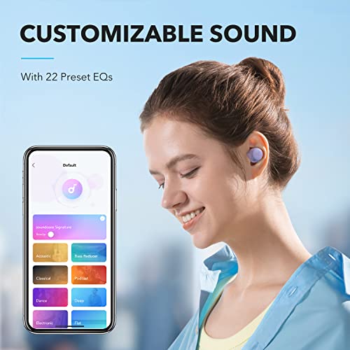 Soundcore by Anker A20i True Wireless Earbuds, Bluetooth 5.3, App, Customized Sound, 28H Long Playtime, Water-Resistant, 2...