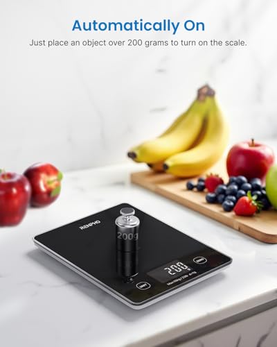 RENPHO Digital Kitchen Scale, Smart Food Weight Scale with Nutritional Calculator, Gram Scale for Weight Loss Cooking Baki...