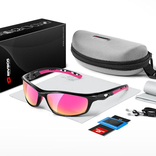 RIVBOS Sunglasses for Men Women Polarized UV Protection Sports Fishing Driving Shades Cycling RB833