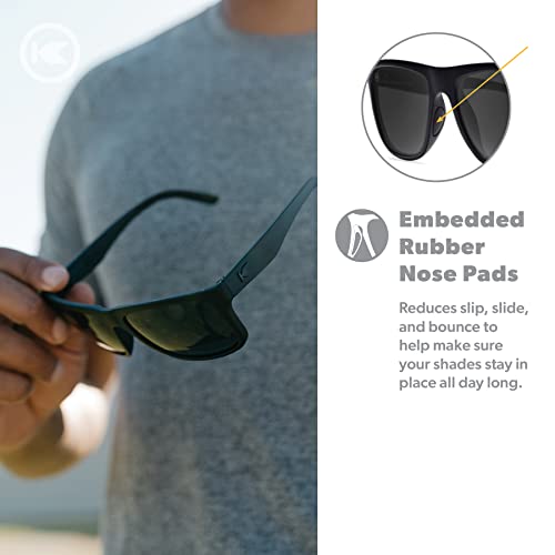 Knockaround Torrey Pines and Torrey Pines Sport Polarized Sunglasses for Men & Women - UV400 Protection - Running
