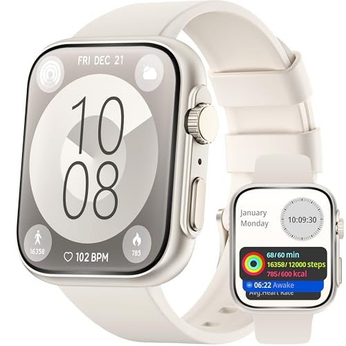 Smart Watch for Men Women, Bluetooth Call, 120+Sports Modes Fitness Tracker, Sleep Tracking, Step & Calorie Counter, IP68 ...