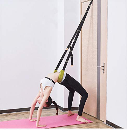 Back bend Assist Trainer - Improve Back and Waist Flexibility, Door Flexibility Stretching Strap, Home equipment for Balle...