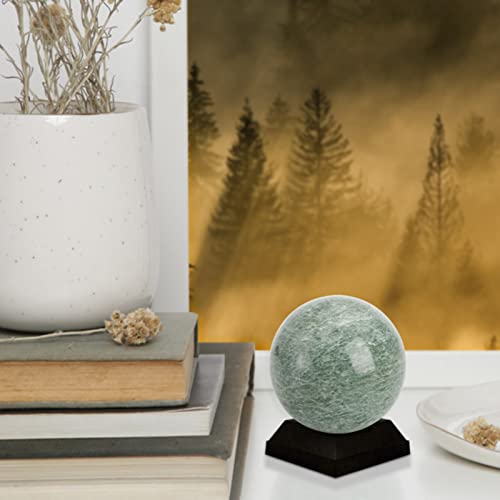 Lyellfe Set of 4 Marble Stone Baoding Balls, 2 Inch Meditation Balls with Box, Chinese Health Exercise Massage Ball for Ha...