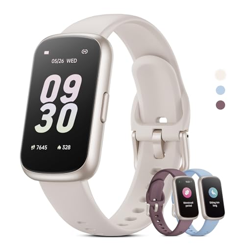 TIFOZEN Health Fitness Tracker Smart Watch with 24/7 Heart Rate, Blood Oxygen, Sleep Tracker, Pedometer, 3 Colorful Bands...