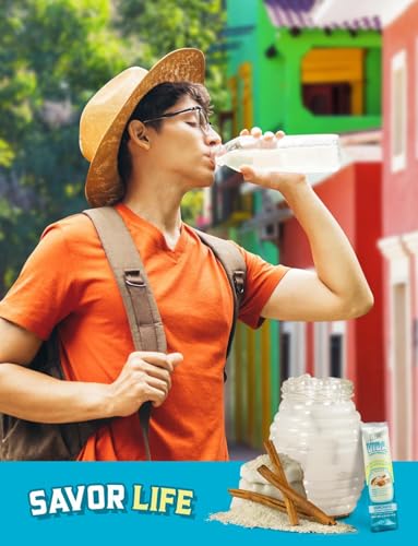 KLASS VIDA Electrolyte Drink Mix – Horchata Agua Fresca Flavor | Sugar-Free Hydration Powder with Coconut Water & Minerals...
