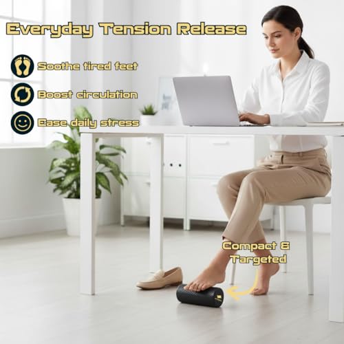 Fitizen Foam Roller – Muscle Massage Rehab Stiff Back Pain Physical Therapy Deep Tissue Firm Exercise Equipment Home Gym S...