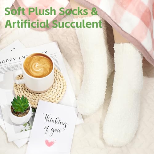 Suhctuptx Get Well Gifts for Women, Feel Better Self Care Package for Women, Get Well Soon Gift Baskets Thinking of You Bo...
