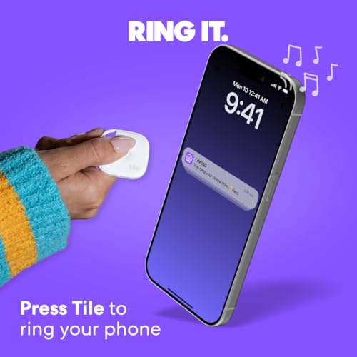 Tile by Life360 Mate - Bluetooth Tracker, Keys Finder and Item Locator for Keys, Bags and More. Phone Finder. Both iOS and...