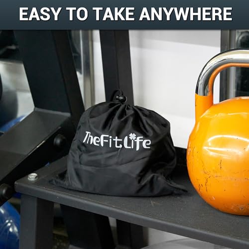 TheFitLife Exercise Resistance Bands with Handles - 5 Fitness Workout Bands Stackable up to 110/150/200/250/300 lbs, Train...