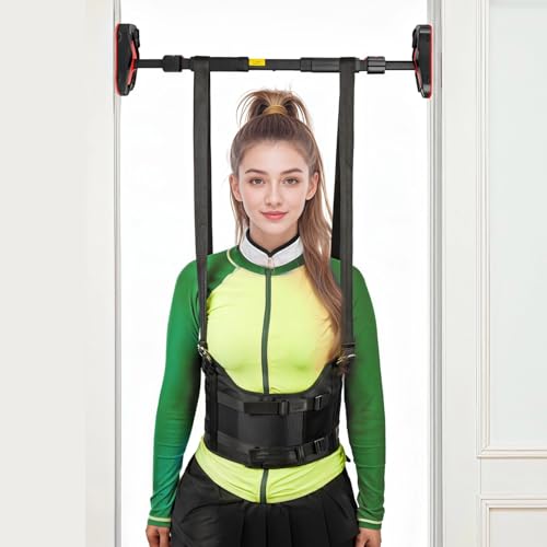 Back Stretcher for Home Use, Spine Decompression Belt for Pain Relief, Adjustable Back Stretching Belt, Back Pain Relief, ...
