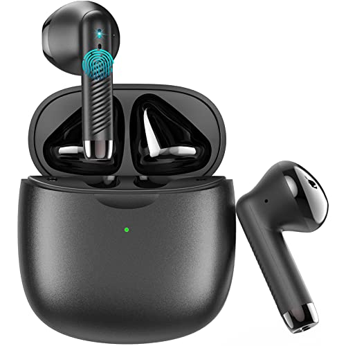 Wireless Earbuds, Bluetooth 5.4 Earbuds Stereo Bass, Bluetooth Headphones in Ear Noise Cancelling Mic, Earphones IP7 Water...