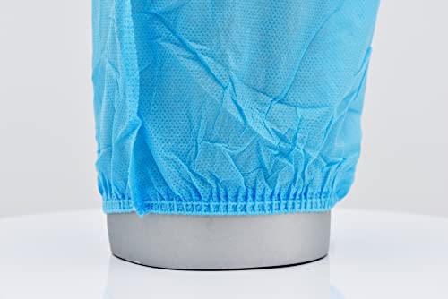 G & F Products Arm Sleeves, Made of Non-Woven Fiber Sleeve Covers with Elastic Closures stretchble Reusable Blue
