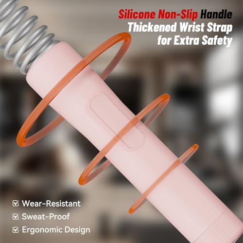 ELLAVA Cordless Ropeless Battle Ropes for Home Gym – Portable Weighted Workout Rope for HIIT, Cardio & Strength Training, ...