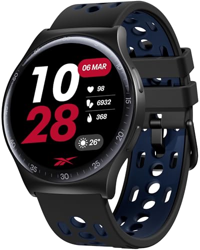 Reebok Pulse Smartwatch - GPS Fitness Tracker with Heart Rate Monitor, 10-Day Battery Life, IP68 Water Resistant Smart Fit...