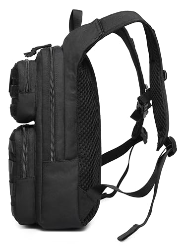 wotony Hydration Backpack with Water Bladder for Hiking Tactical Hydration Pack for Men Women Molle Water Backpack for Hiking