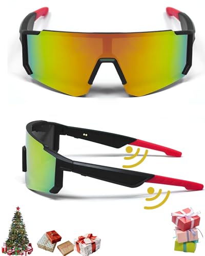 Smart Glasses, Polarized Bluetooth Sunglasses, Built-in Mic & Speakers, UV Protection Audio, Sport Sunglass