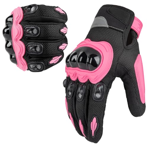 COFIT Breathable Mesh Motorcycle Gloves, Touchscreen Protective Motorbike Gloves for Men and Women BMX ATV MTB Riding, Roa...