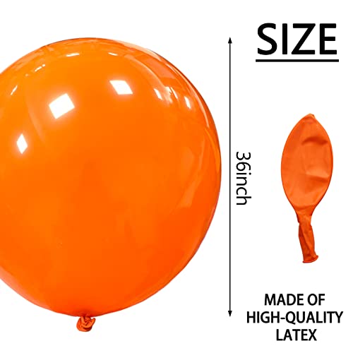 9Pcs Big 36 Inch Balloons, assroted giant balloon, Latex Ballons, Large Balloons for Birthday Wedding Party Decorations.