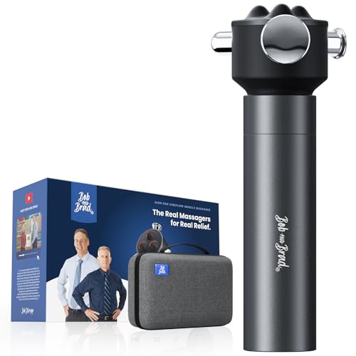 BOB AND BRAD VibeFlow Vibration Massager (Not Percussion), FSA-HSA Eligible, 116Hz Deep Tissue Therapy Massage Gun for Sen...
