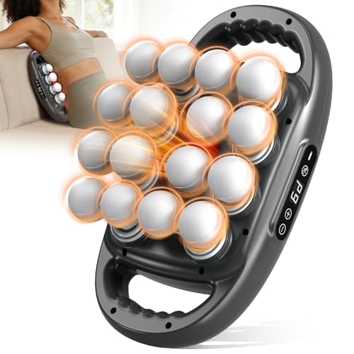 16 Head Massage Gun Deep Tissue,Percussion Massager with 9 Modes & 9 Intensities,Back Massager for Pain Relief Deep Tissu...