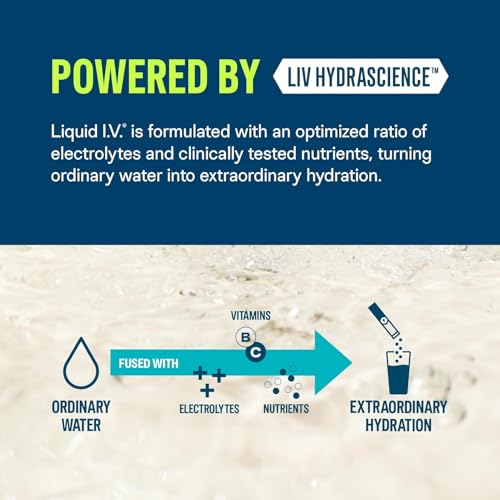 Liquid I.V.® Hydration Multiplier Sugar Free - Mandarin Orange | Electrolyte Powder Drink Mix | 1 Pack (14 Servings)