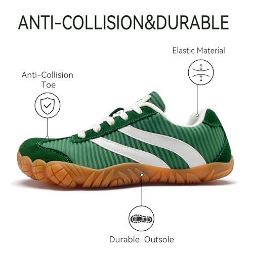 Barefoot Shoes Women Casual Sneakers,Wide Toe Box Shoes Women Zero Drop Barefoot Shoe Men,Minimalist Trail Running Shoe,No...
