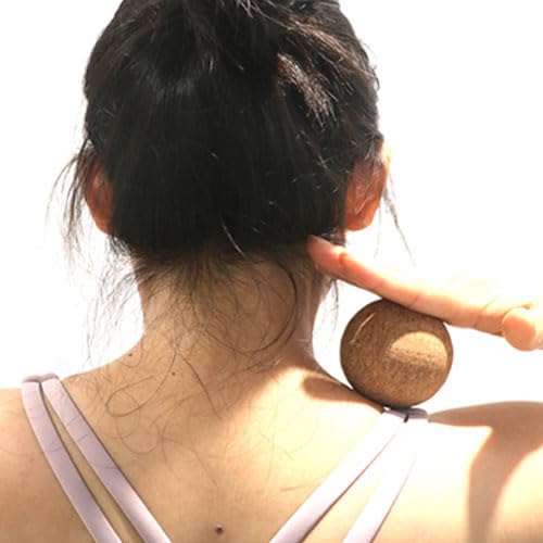 Rreadean Cork Massage Ball Set for Fascia Release After Exercise, Yoga,Trigger Point Therapy, Relax Muscles, and Relieve S...