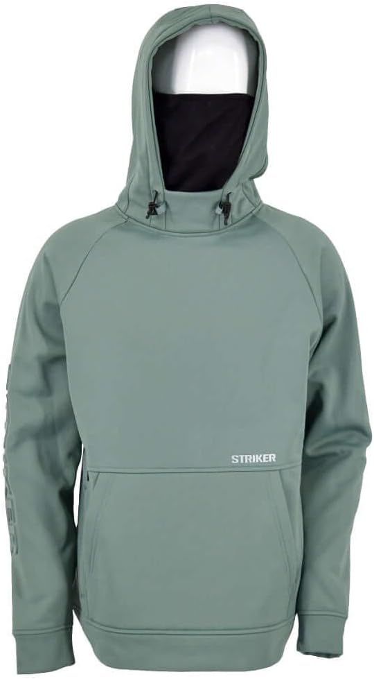 Striker Women’s Barricade Water-Resistant Fishing Hoody, Blue Haze, Large