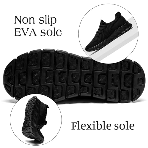DaoLxi Women Running Shoes Tennis Sneakers Slip on Walking Gym Non Slip Work Workout Jogging Shoe