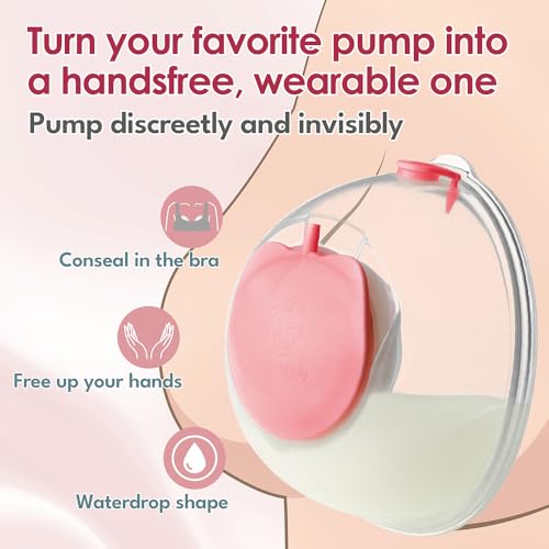 Nenesupply Handsfree Wearable Breastmilk Collection Cara Cups Caracups Compatible with Spectra S1 S2 9 Plus Breast Pumps 2...