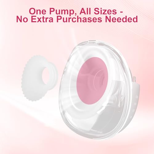 FetalPlus Air Pro™ Ultra-Discreet Wearable Breast Pump - Double Pack | Wearable Breast Pump 27mm | 15mm 18mm 21 mm 24mm Fl...