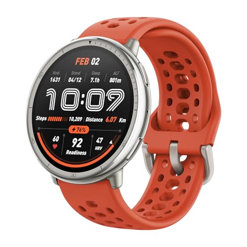 Amazfit Active 2 Sport Smart Watch Fitness Tracker for Android and iPhone, 44mm, 10 Day Battery, Water Resistant, GPS Map...