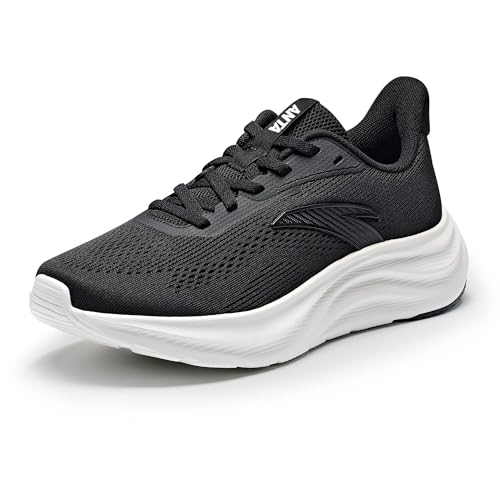 ANTA Women’s Running Shoes, Lightweight Cushioned Breathable Sneakers, Comfortable Trainers with Slip Resistant Outsole fo...