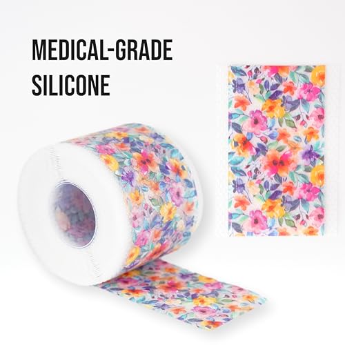 Quitch Silicone Scar Sheets for Surgical Scars, Silicone Scar Tape, C Section Recovery Must Haves, Tummy Tuck Recovery Mus...