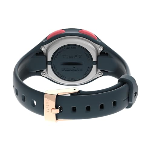 Timex Ironman Triathlon Transit+ Watch with Activity Tracking & Heart Rate 33mm – Navy with Resin Strap